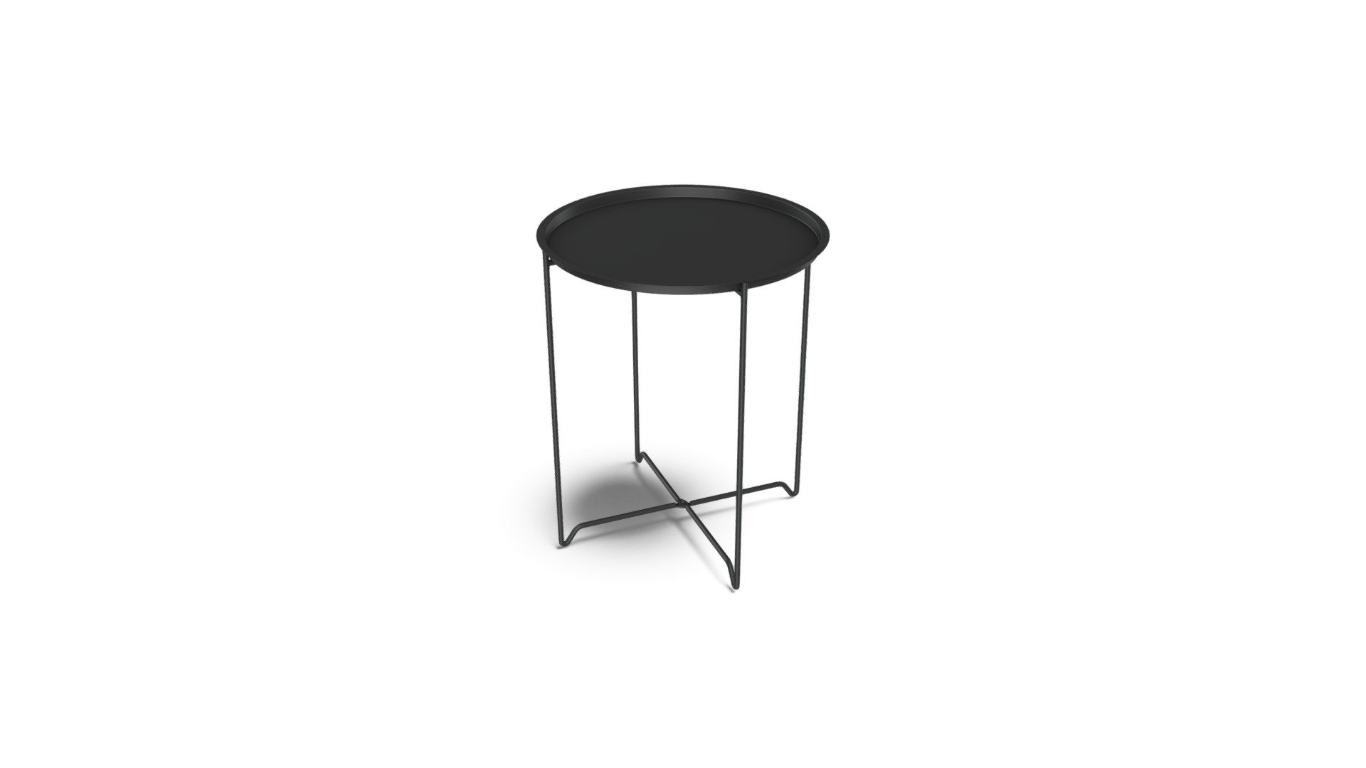 Tango Folding Tray Table, Light Grey