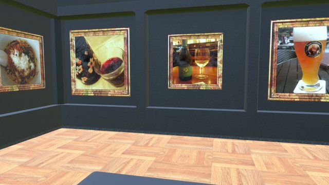 Instamuseum for @jacuzzi.f 3D Model