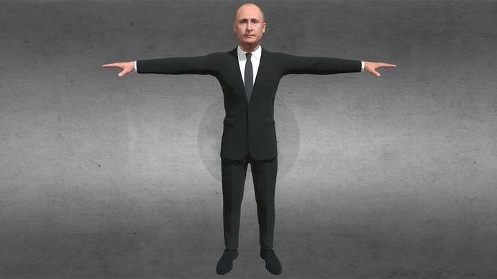 Vladimir Putin Avatar 3D Model