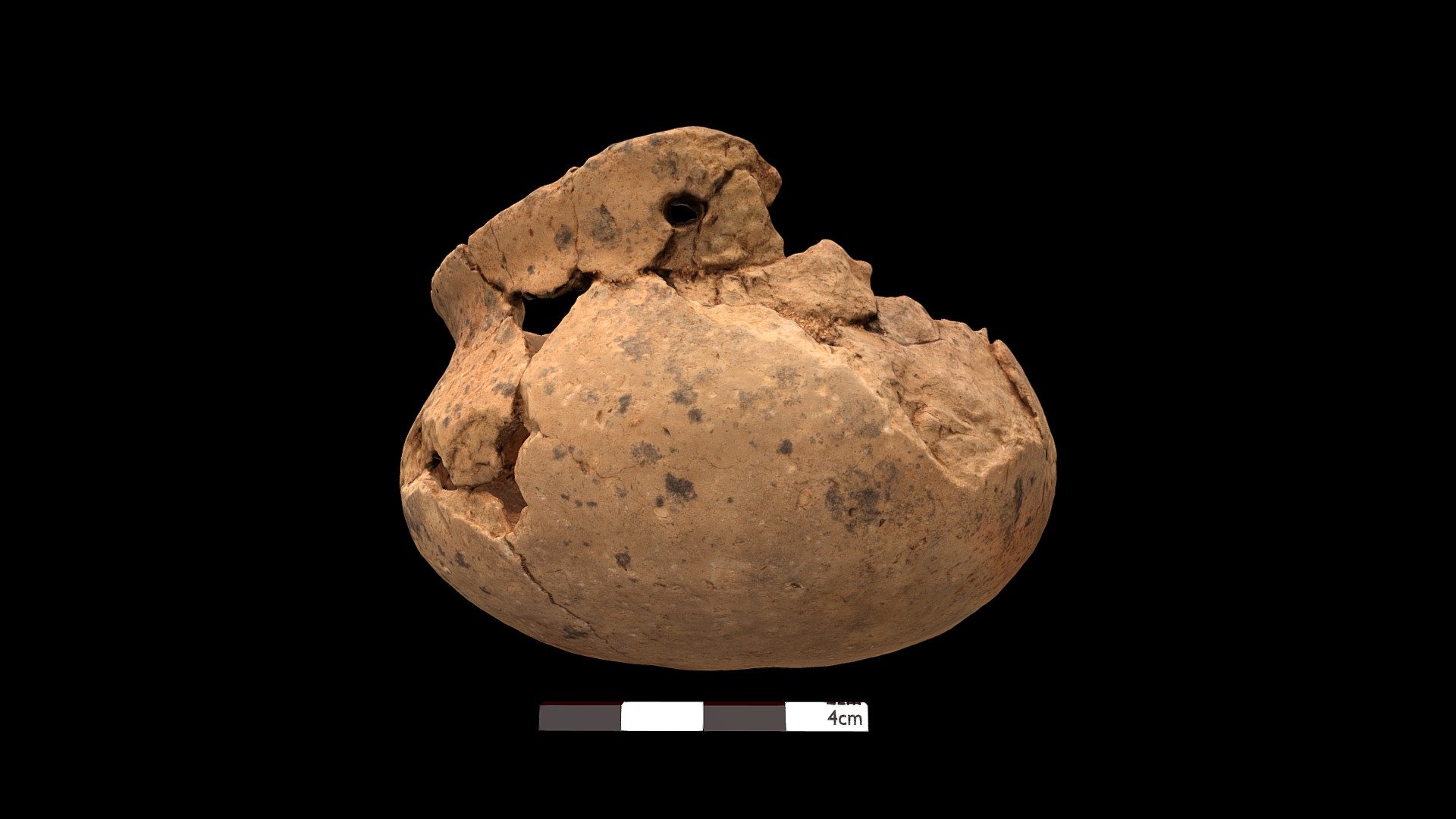 Ceramic Vessel from the Tremaine Site, Wisconsin