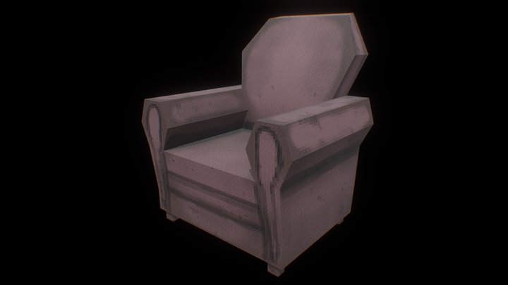 PSX Armchair 3D Model