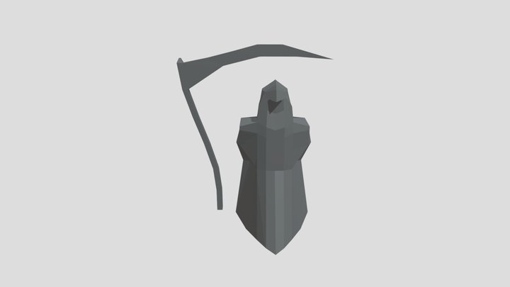 Grim Reaper 3D Model