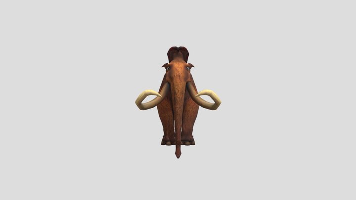 Manny (Ice Age 2 APAE Jataizinho 19-12-2018) 3D Model