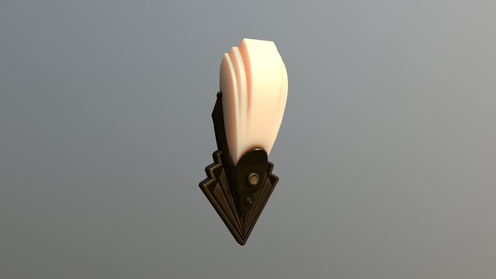 Men of Letters Bunker - Shell Lamp 3D Model