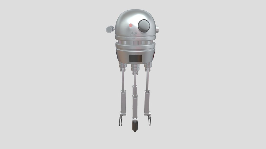 Simple Sci Fi Drone Robot
