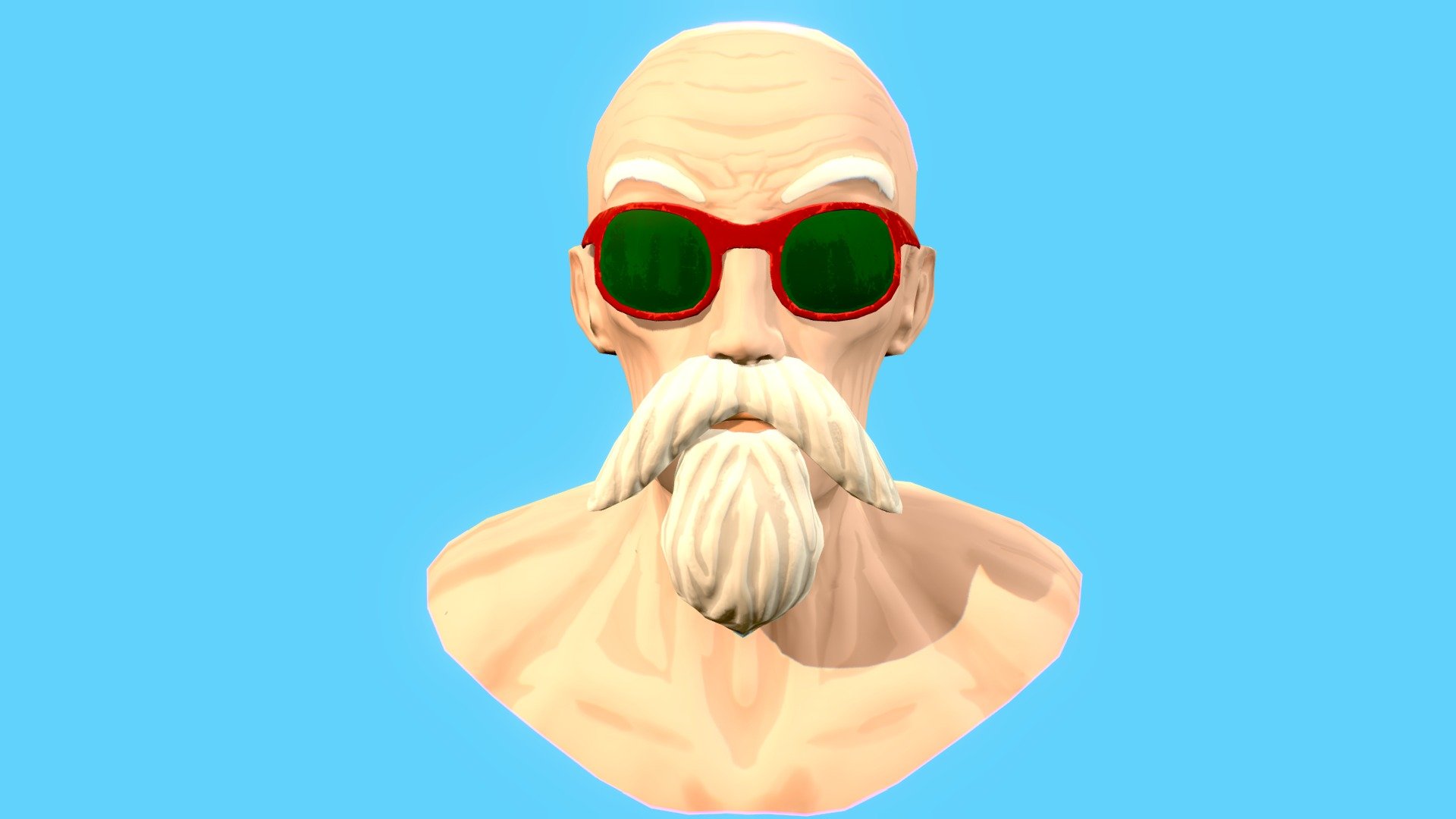How to draw Master Roshi step by step  32SecondsArt