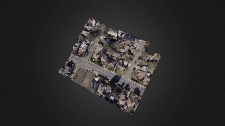 Aerial House 2 3D Model