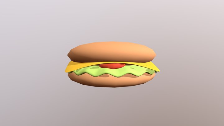 Sandwich [Stylized] 3D Model