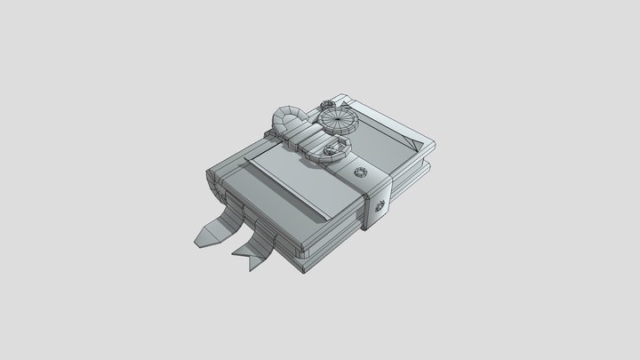 Runebook (WIP) 3D Model