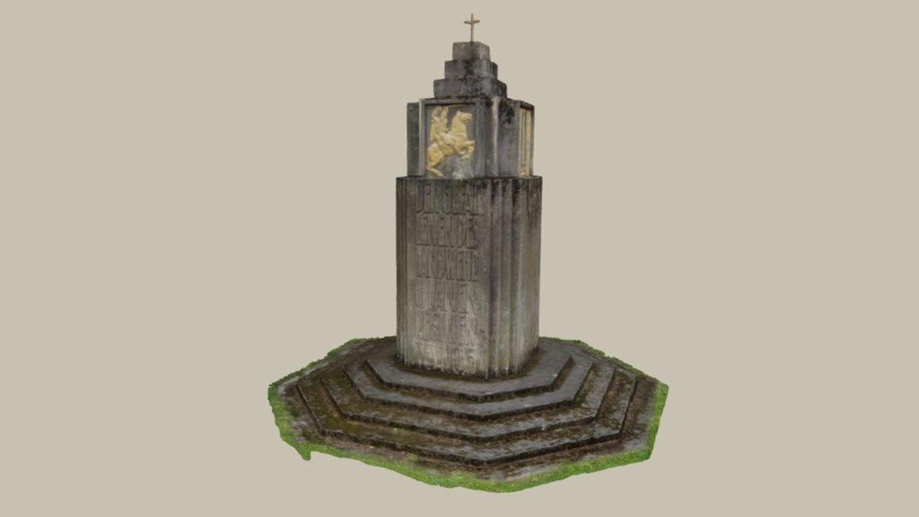 Ulanendenkmal — Sketchfab embed 3D viewer