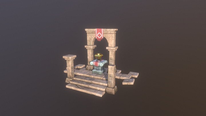 Underground Artifact 3D Model