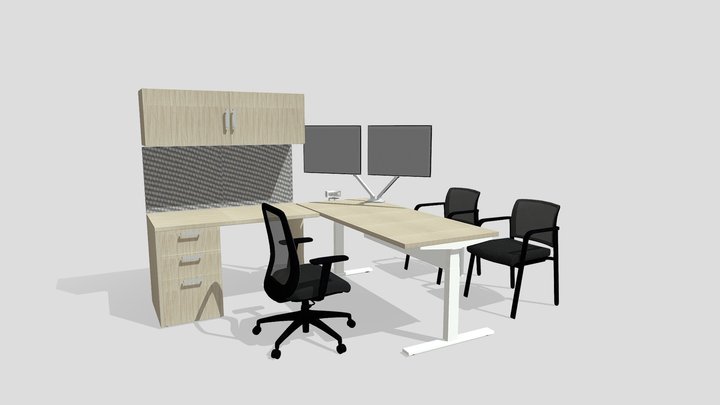 Idea Starter - HAT Private Office 3D Model