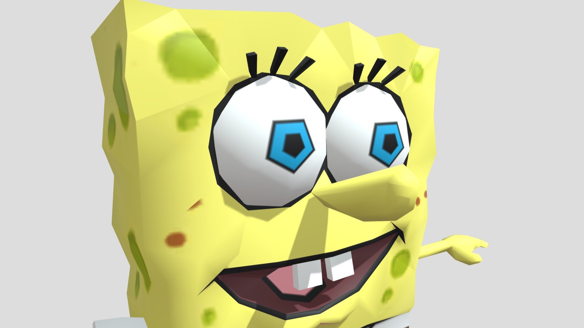 spongebob Download Free 3D model by Juliocesar6328 [fca1b18] Sketchfab