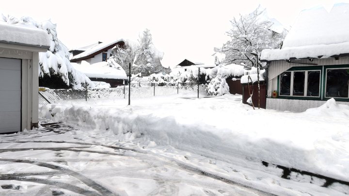First snow 3D Model