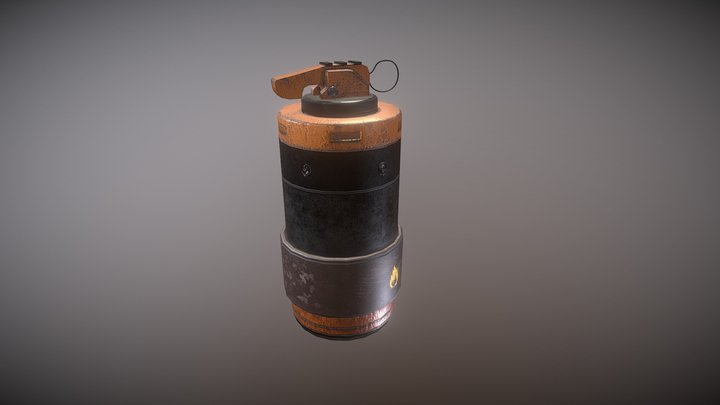 Grenade 3D Model