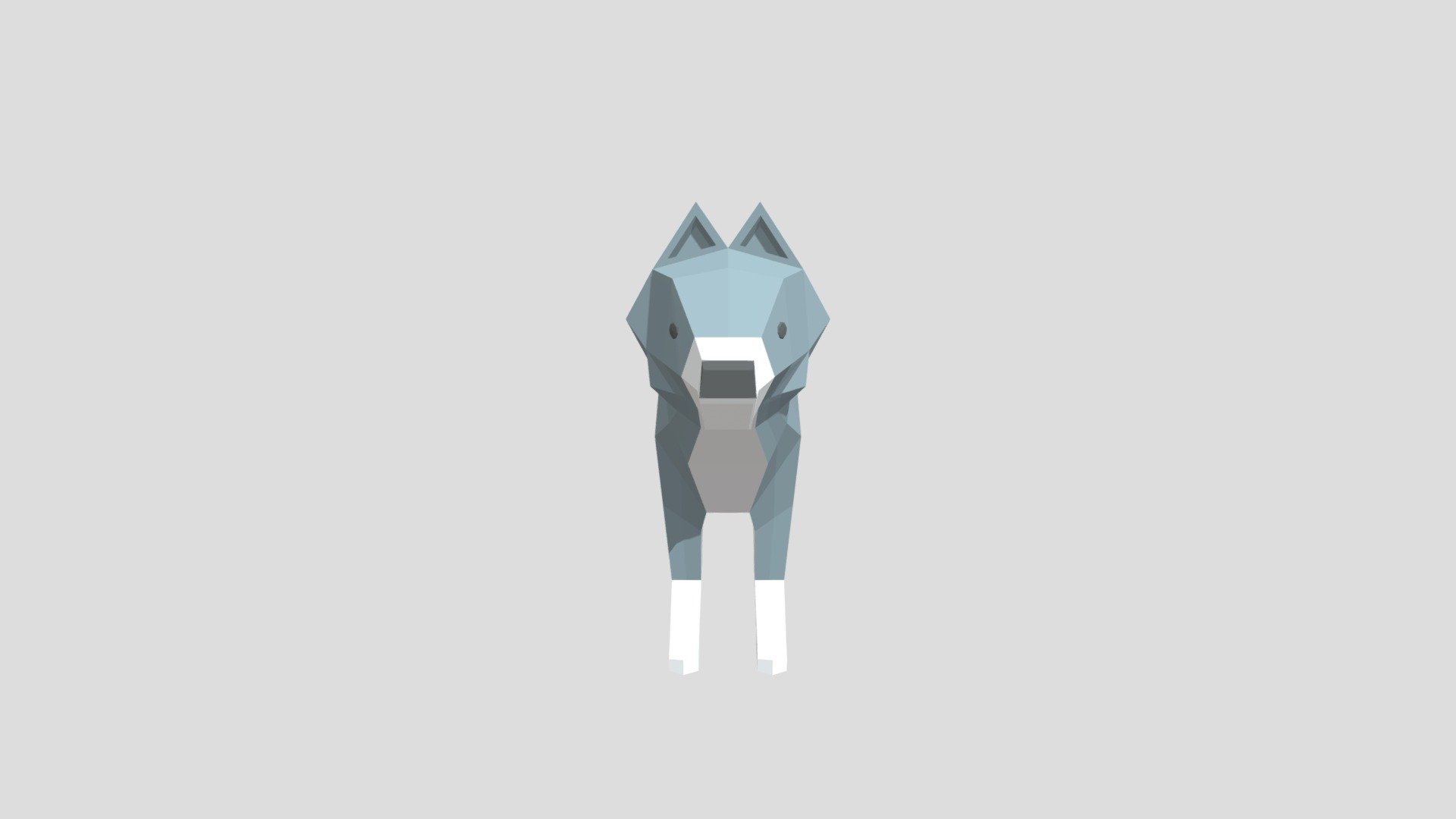 Wolf from Poly by Google