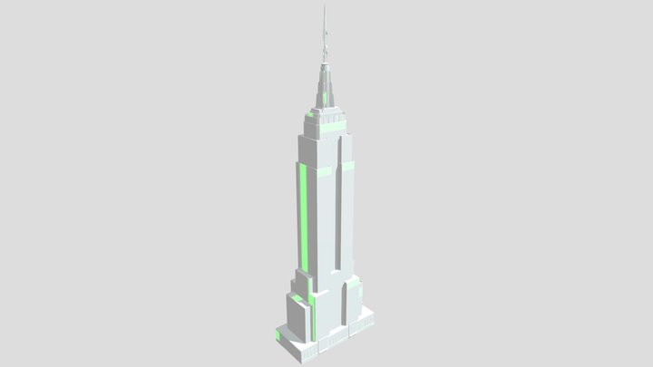 Empire State Building 3D Model