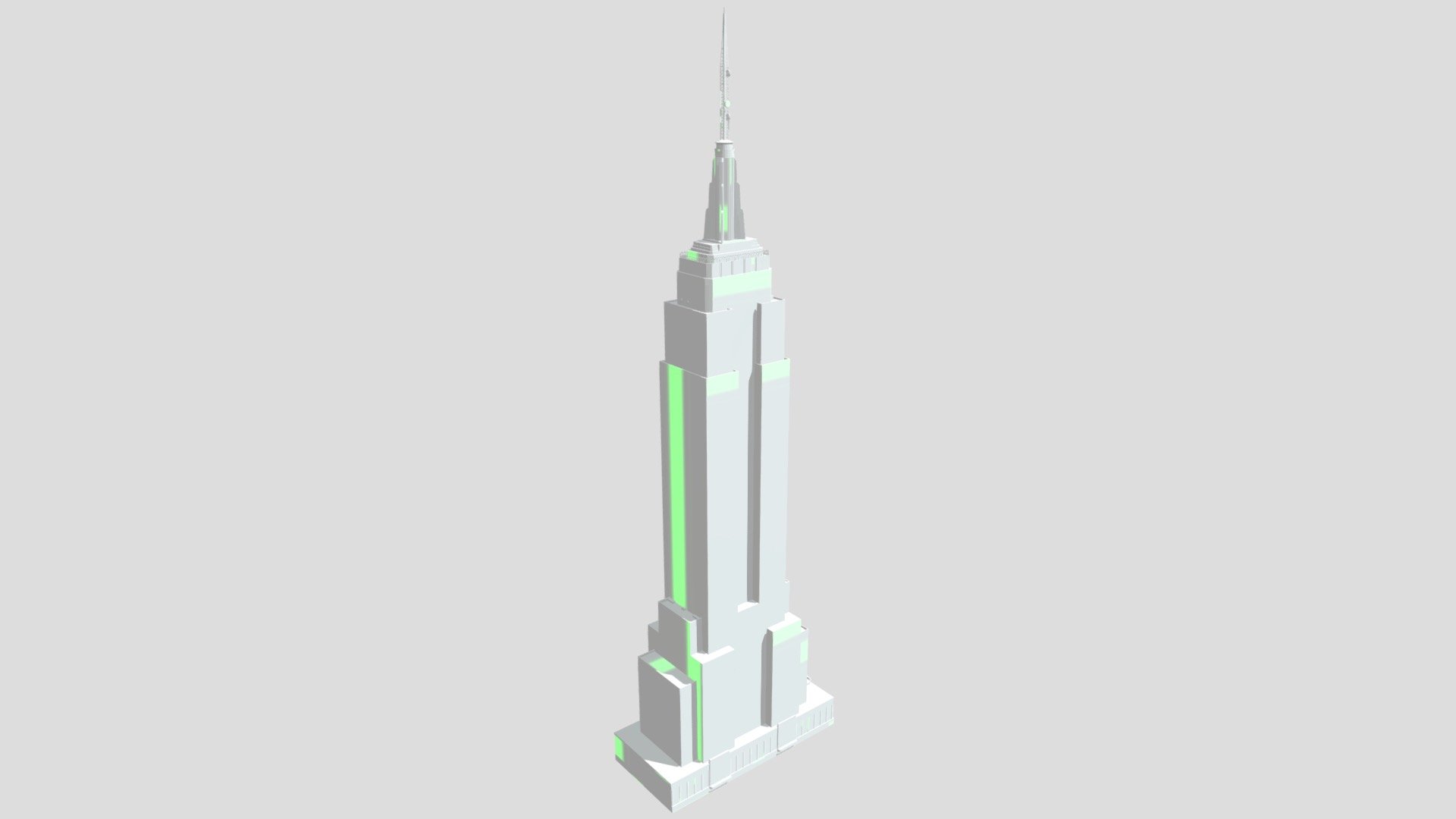 Empire State Building - Download Free 3D model by Noah Lupowitz