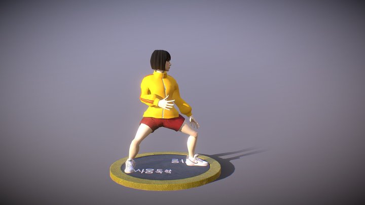 Gauel - How to fight (manwa) Character 3D Model
