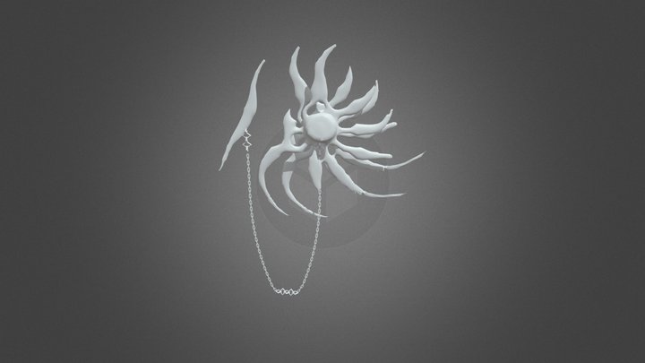 Chakram Ft. Scythe 3D Model