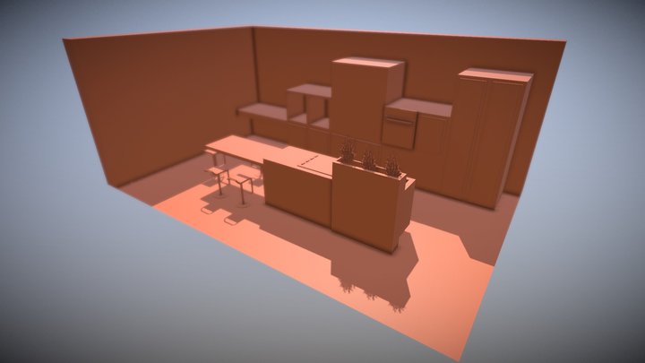 Cocina-Wonder-Garden 3D Model