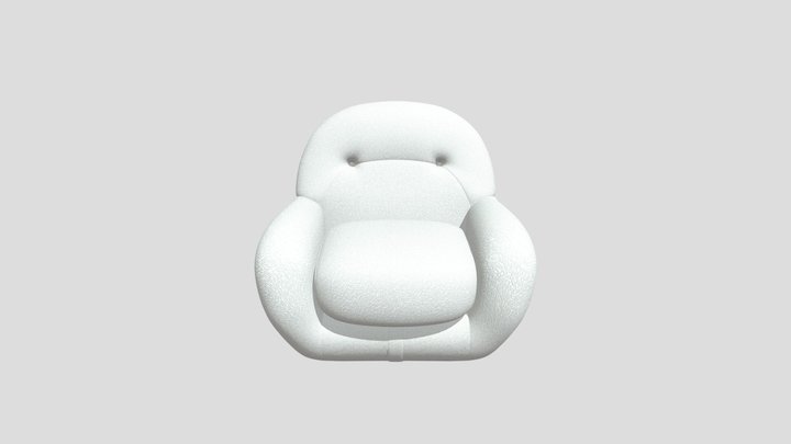 3D Render - Furniture Chair 3D Model