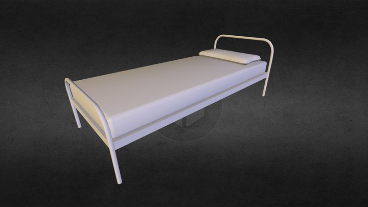 bed1.FBX 3D Model