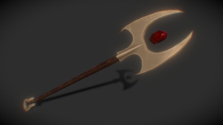 Euripides's Staff REMAKE 3D Model