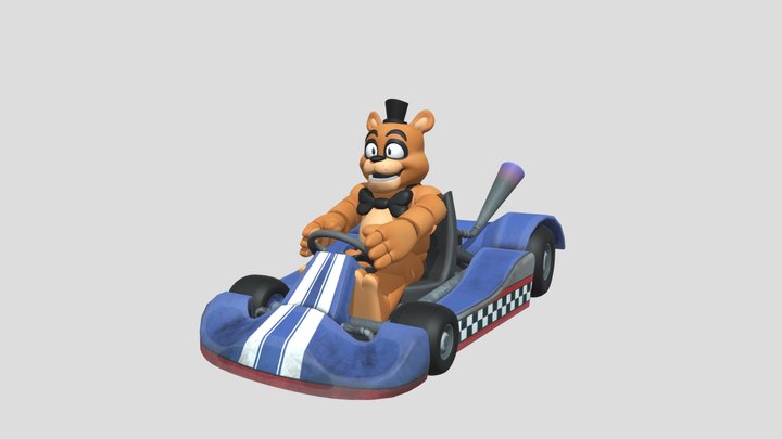 Freddy_racer 3D Model