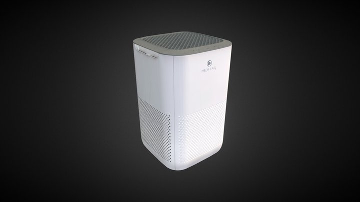 Air Purifier SD-Fast 3D Scan Sample 3D Model
