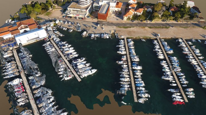 Biograd Marina 3D Model