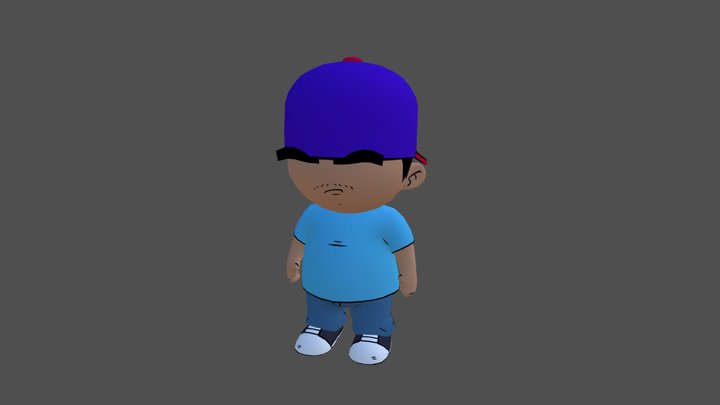 Business Card AR Buddy 3D Model