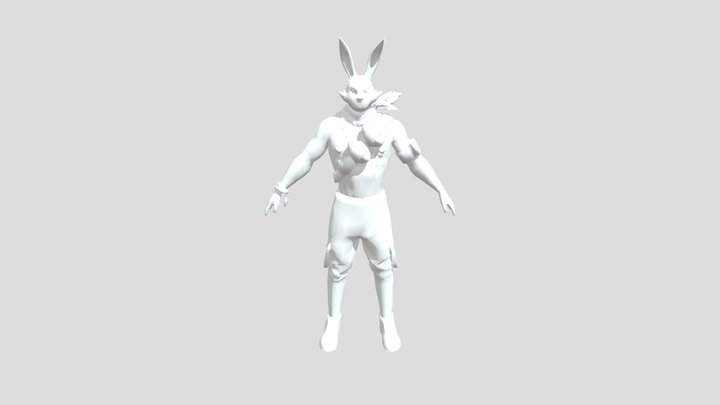 FREE FIRE NEW BUNNY BUNDLE 3D MODEL BY FFXAN 3D Model