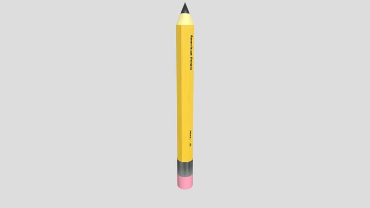 Pencil 3D Model