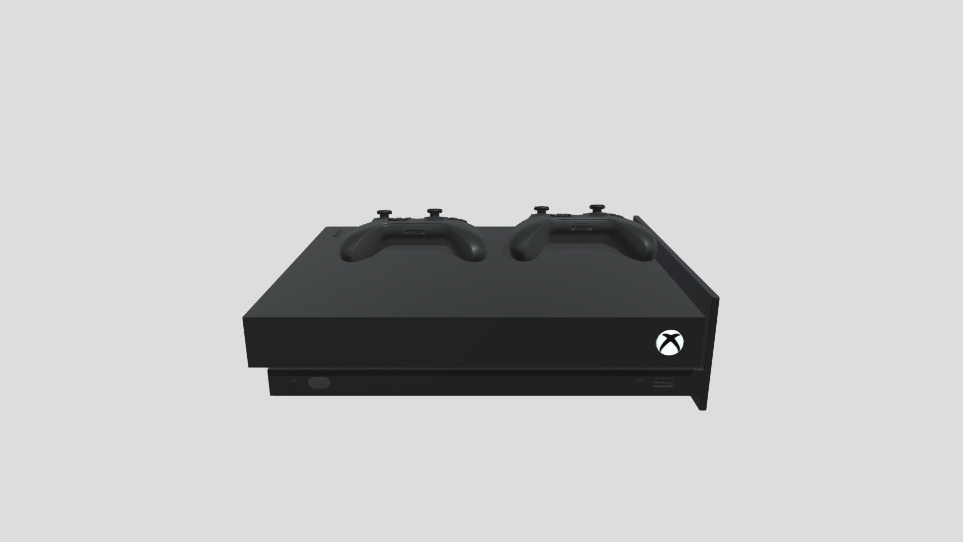 XBOX One X + 2 controllers
