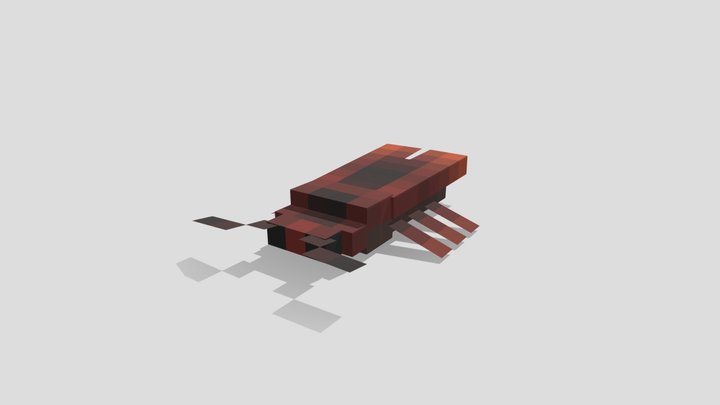 Cockroach (Minecraft) 3D Model
