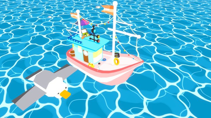 Beach Days 3D Model
