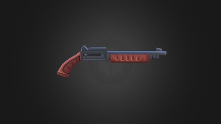 Shotgun 3D Model