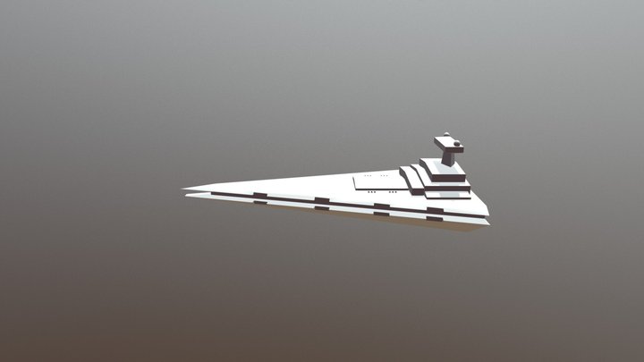 Star Destroyer Normal 3D Model