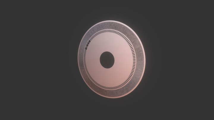 Encoder Wheel 3D Model