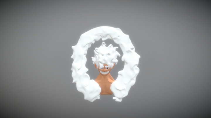 Luffy Gear 5 3D Model