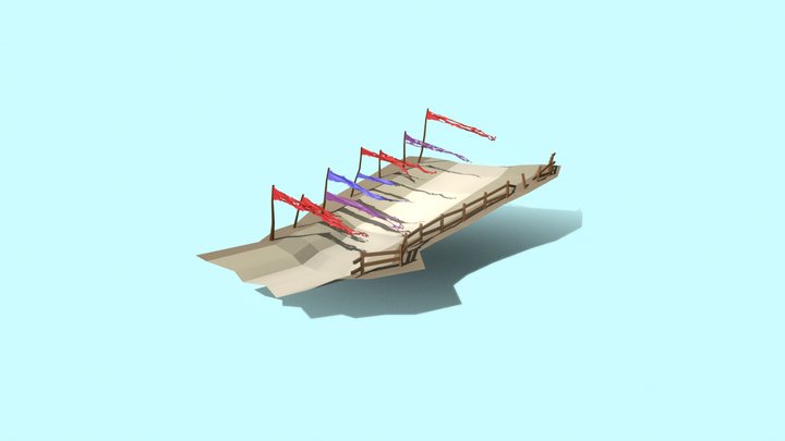 The Announcement - Terra do Vento 3D Model