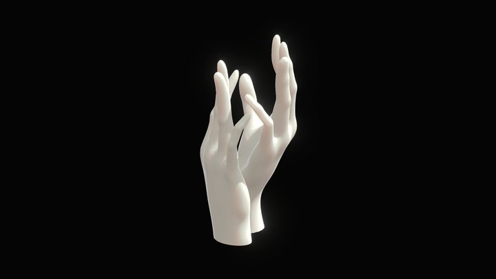 Hand Sculpture - Smooth 3D Model