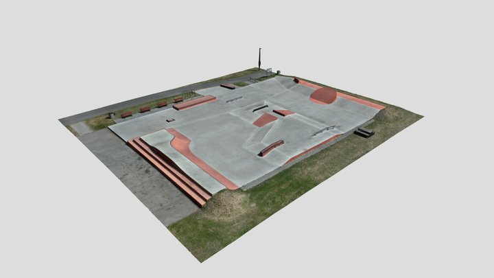 Steti Skatepark 3D Model