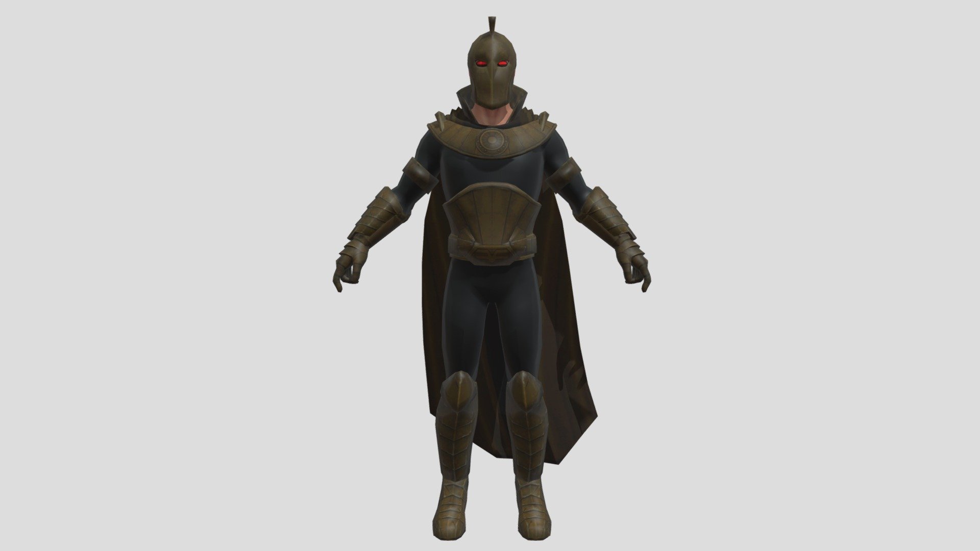 Dr Fate Legendary(Textured)(Rigged) - Download Free 3D model by 3D ...