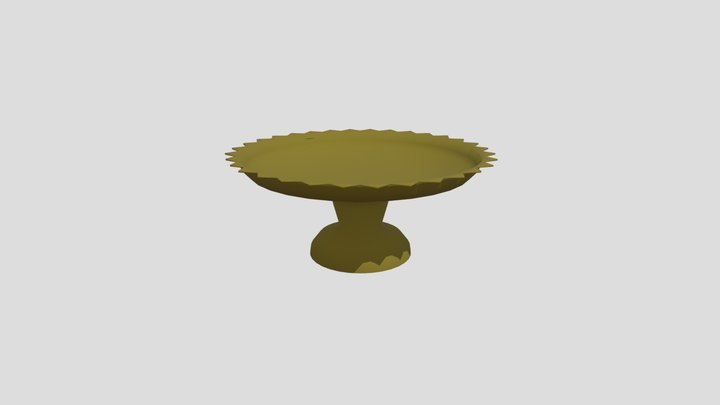 พาน 3D Model