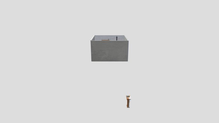 Prison Cell 3D Model