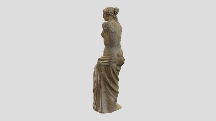 Aphrodite of Melos Statuette 3D Model