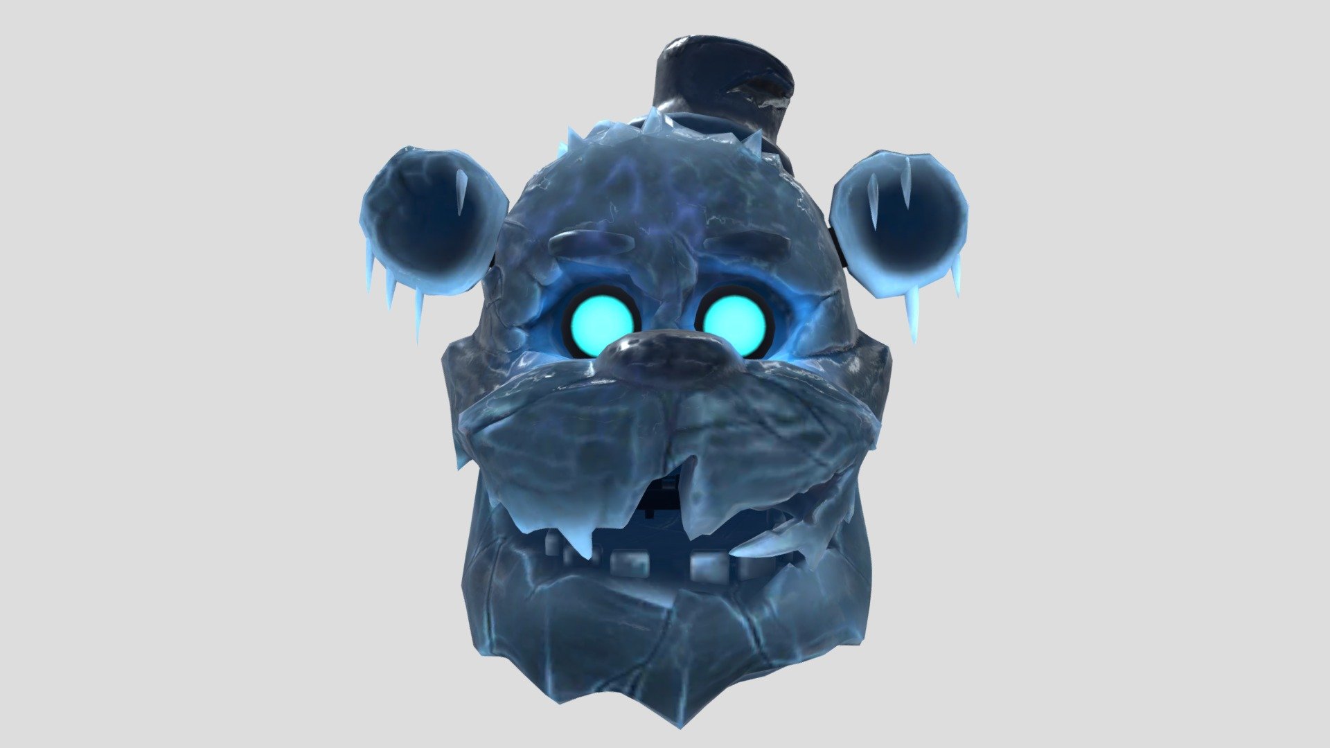 black ice frostbear plush