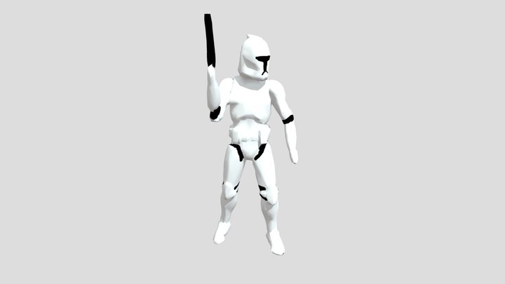Clone trooper 3D Model